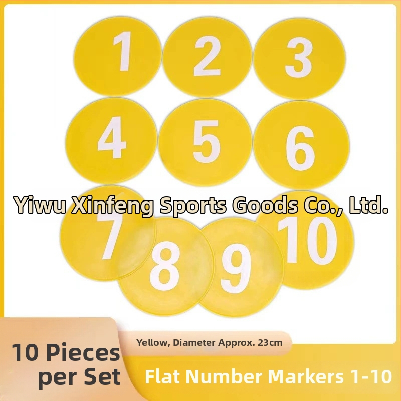 Treeningu abivahendid, PE-materjal, ümmargune libisemisvastane märgis sensoorseks treeninguks jalgpallis