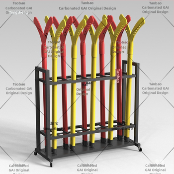 Šešių lygių sieninis kabinamas laikymo stovas kelionėms