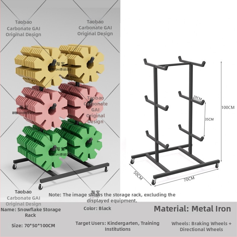 Šešių lygių sieninis kabinamas laikymo stovas kelionėms