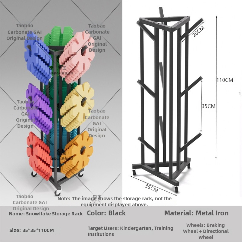 Šešių lygių sieninis kabinamas laikymo stovas kelionėms