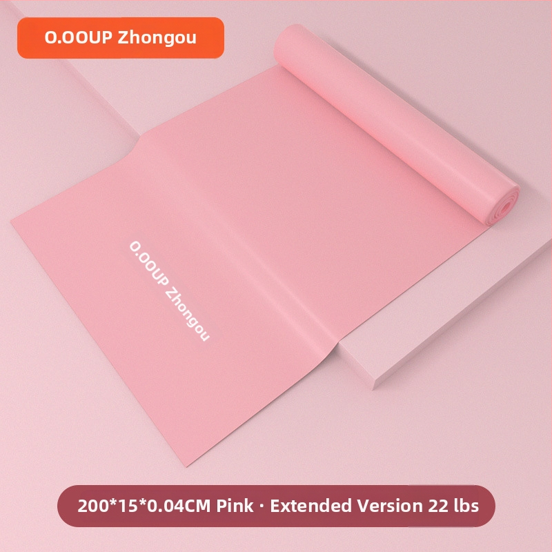 Tempimo diržas ir jogos virvė, 2 m ilgio, TPE medžiaga, jogos priedas