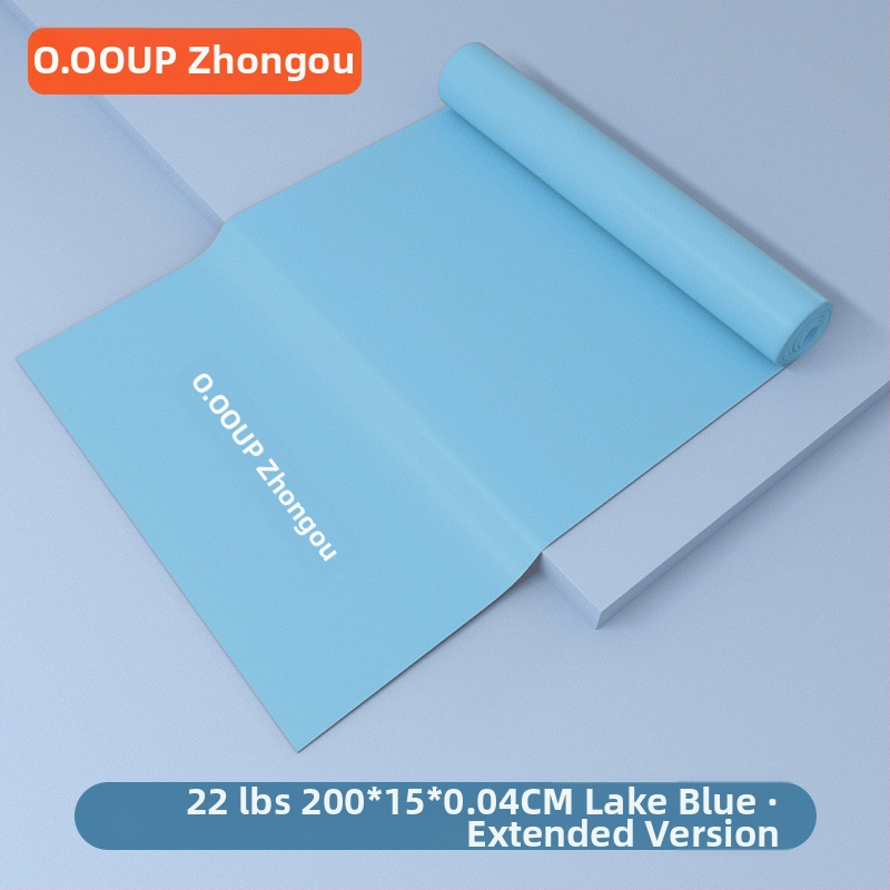 Tempimo diržas ir jogos virvė, 2 m ilgio, TPE medžiaga, jogos priedas