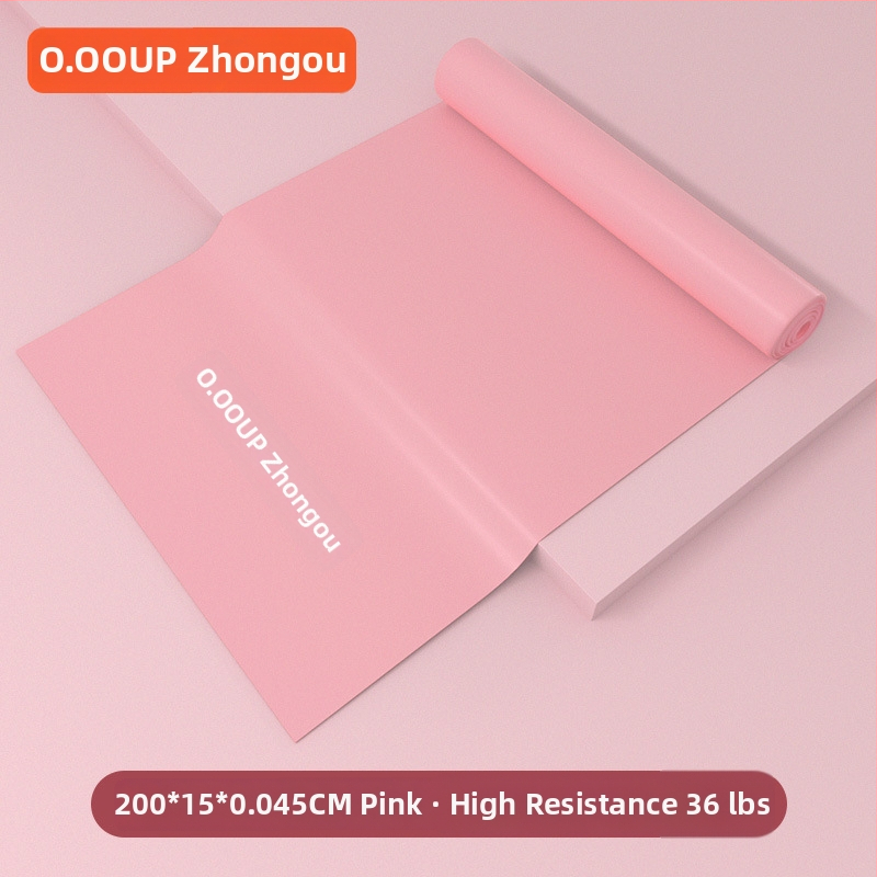 Tempimo diržas ir jogos virvė, 2 m ilgio, TPE medžiaga, jogos priedas