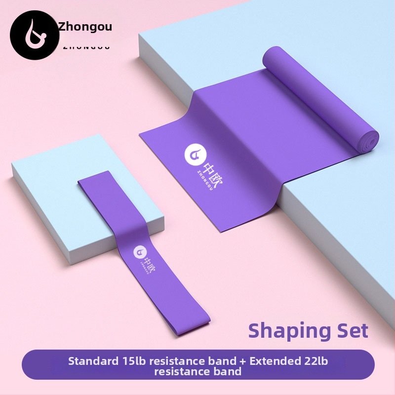 Tempimo diržas ir jogos virvė, 2 m ilgio, TPE medžiaga, jogos priedas