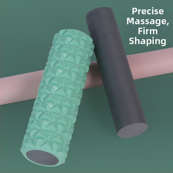 Putų volelis jogos ir EVA masažo lazdelė – 2-in-1 pagalbinė priemonė treniruotėms ir raumenų atsipalaidavimui