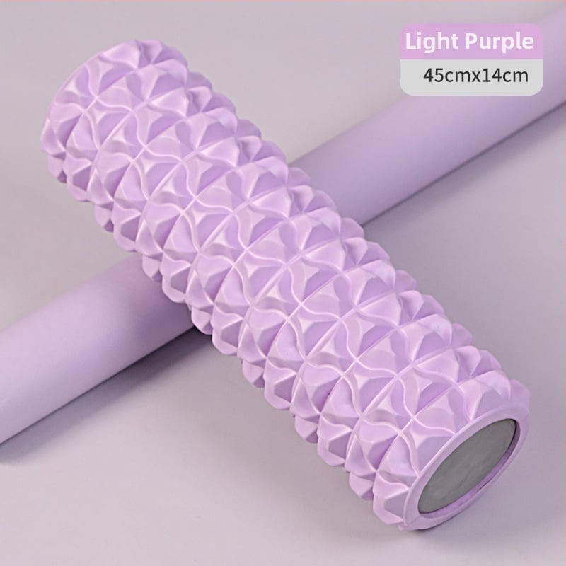 Putų volelis jogos ir EVA masažo lazdelė – 2-in-1 pagalbinė priemonė treniruotėms ir raumenų atsipalaidavimui