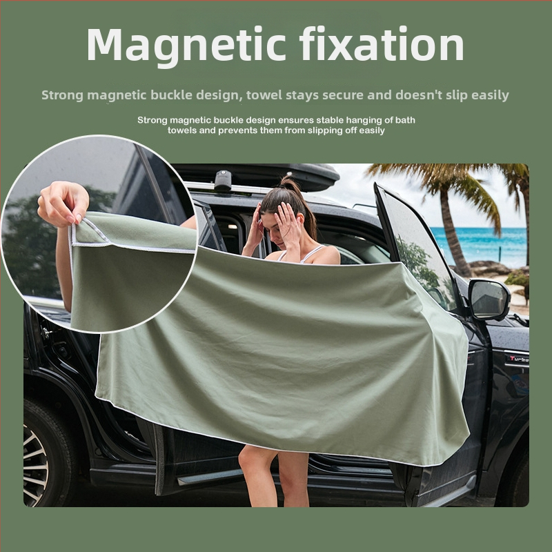 Športová osuška z mikrovlákna, 200 g, rýchloschnúca, prenosná, možnosť potlače loga