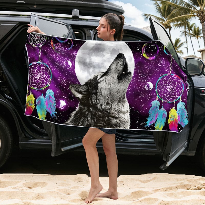 Mikroszálas sporttörölköző, 200 g, gyors száradás, hordozható, logónyomás elérhető