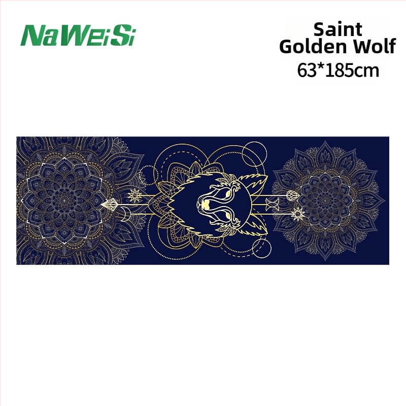 Jogos rankšluostis kilimėliui: neslidus, sugeria prakaitą, dvipusis fleece, skalbiamas mašinoje