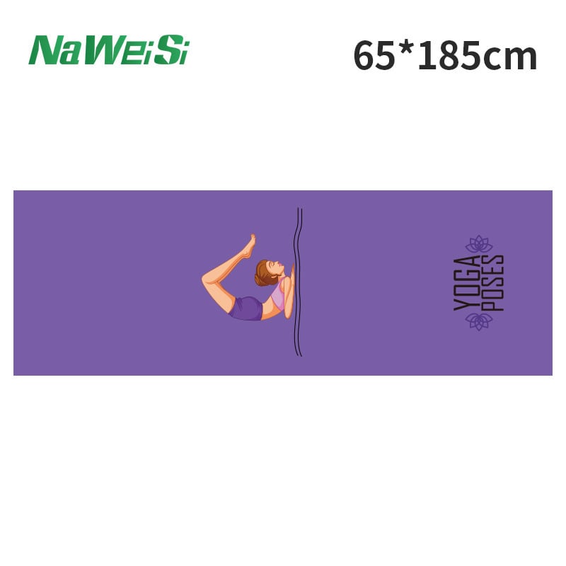 Jogos rankšluostis kilimėliui: neslidus, sugeria prakaitą, dvipusis fleece, skalbiamas mašinoje