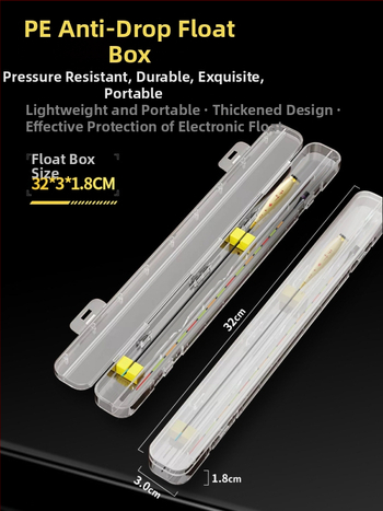 Вертикален дрейф плувка с OLED светлина, висока чувствителност, тръстикова конструкция