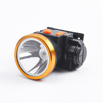 LED φακός κεφαλής με ζώνη για το κεφάλι, επαναφορτιζόμενος, διάρκεια λειτουργίας 8–9 ωρών, αδιάβροχος (45 γρ.)