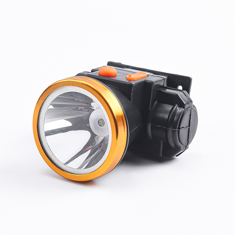 LED φακός κεφαλής με ζώνη για το κεφάλι, επαναφορτιζόμενος, διάρκεια λειτουργίας 8–9 ωρών, αδιάβροχος (45 γρ.)