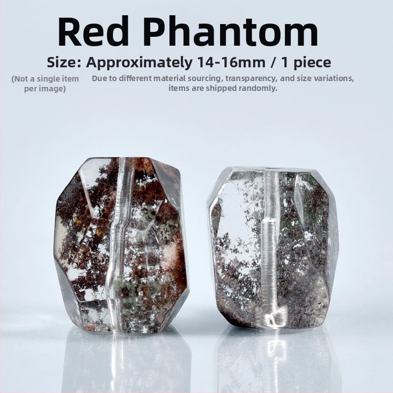 Разпръснати мъниста — естествен кристал, полуготови за направи си сам, компоненти за гривна от мъниста за съчетаване по форма, индивидуално опаковани