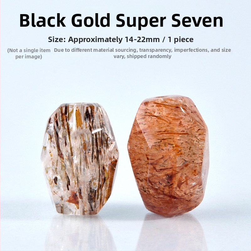 Разпръснати мъниста — естествен кристал, полуготови за направи си сам, компоненти за гривна от мъниста за съчетаване по форма, индивидуално опаковани