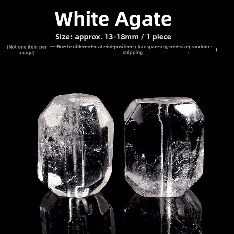 Разпръснати мъниста — естествен кристал, полуготови за направи си сам, компоненти за гривна от мъниста за съчетаване по форма, индивидуално опаковани