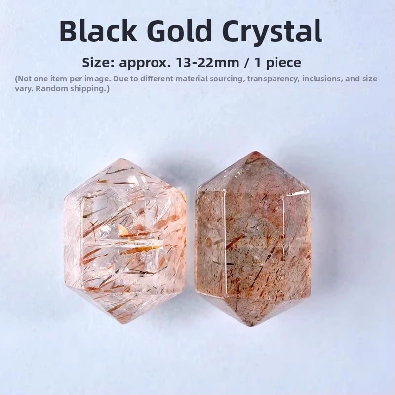 Разпръснати мъниста — естествен кристал, полуготови за направи си сам, компоненти за гривна от мъниста за съчетаване по форма, индивидуално опаковани