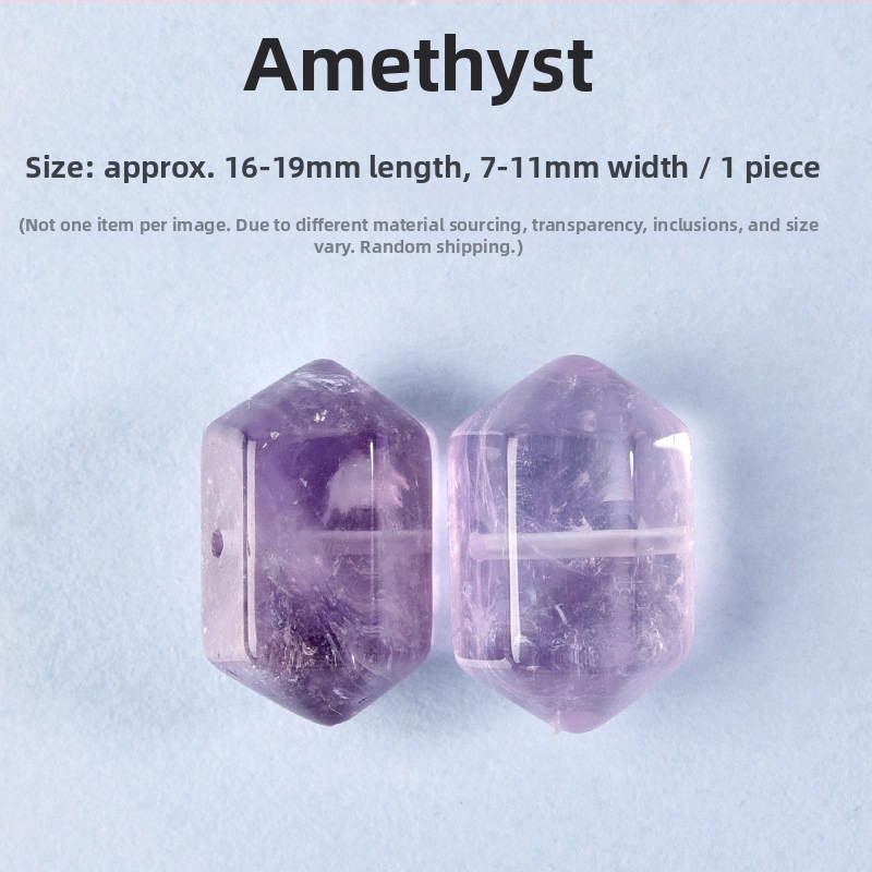 Разпръснати мъниста — естествен кристал, полуготови за направи си сам, компоненти за гривна от мъниста за съчетаване по форма, индивидуално опаковани