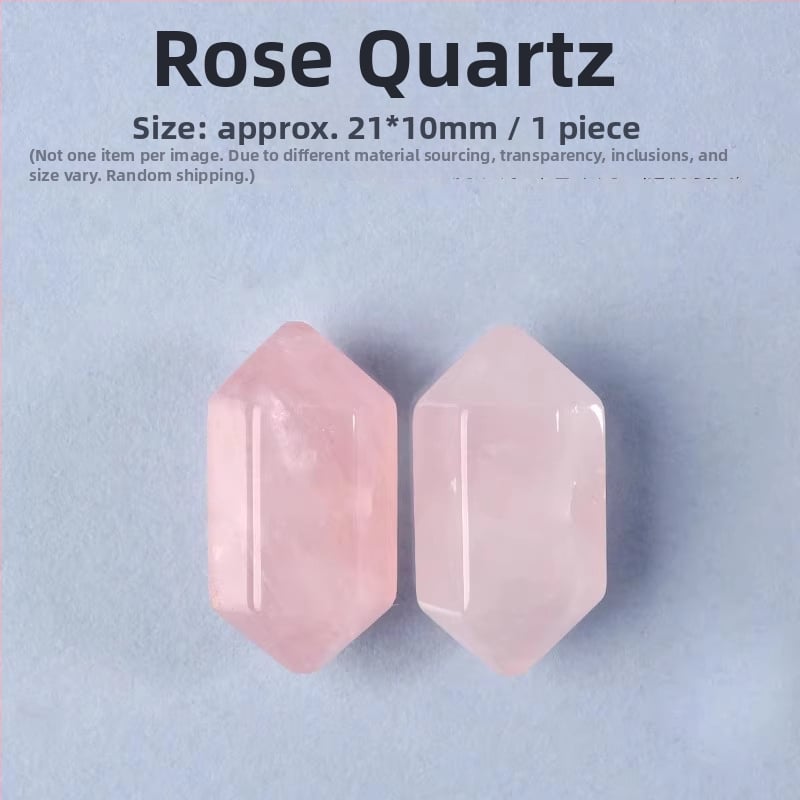 Разпръснати мъниста — естествен кристал, полуготови за направи си сам, компоненти за гривна от мъниста за съчетаване по форма, индивидуално опаковани