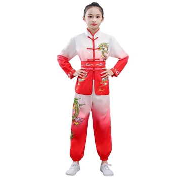 Vienodos lyties Taiji kovos menų uniforma, ilgos ir trumpos rankovės, modelis 69850, poliesterio audinys