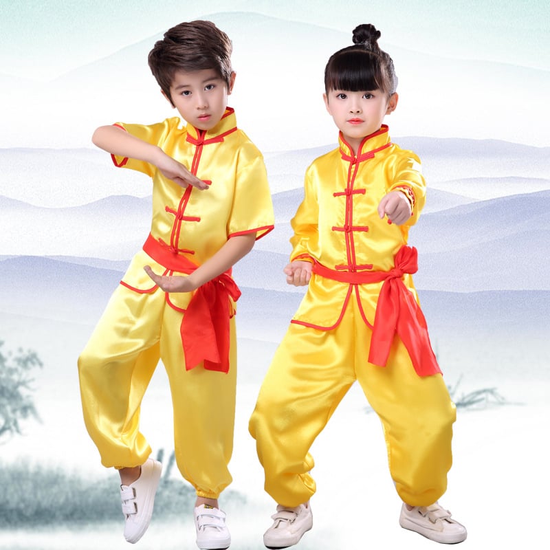 Vienodos lyties Taiji kovos menų uniforma, ilgos ir trumpos rankovės, modelis 69850, poliesterio audinys