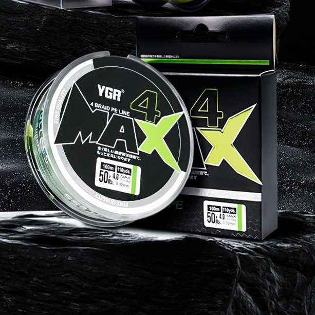 YGR X8 pintas jūrų žvejybos pagrindinė linija, 8 gijų, 100/150 m, PE