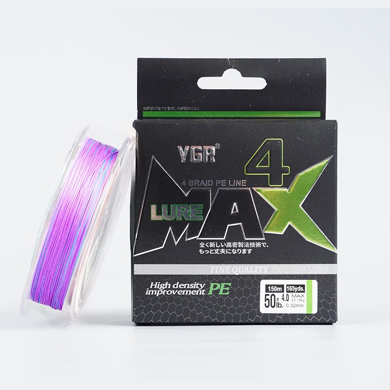 YGR X8 pintas jūrų žvejybos pagrindinė linija, 8 gijų, 100/150 m, PE