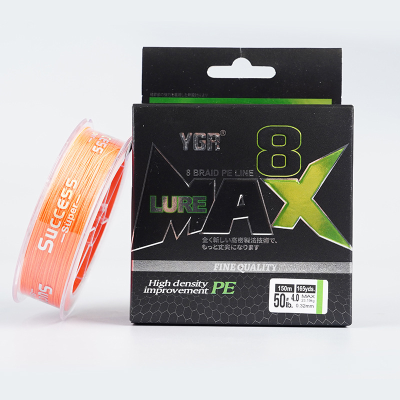 YGR X8 pintas jūrų žvejybos pagrindinė linija, 8 gijų, 100/150 m, PE