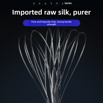 Pagrindinė žvejybos linija Welcome – nailonas, labai Minkšta, skaidri, aukštos kokybės ženklas