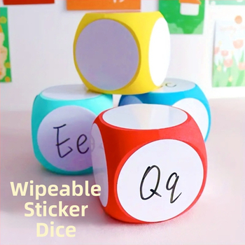 Zar EVA - colțuri rotunjite, șase fețe, jucărie educațională personalizabilă