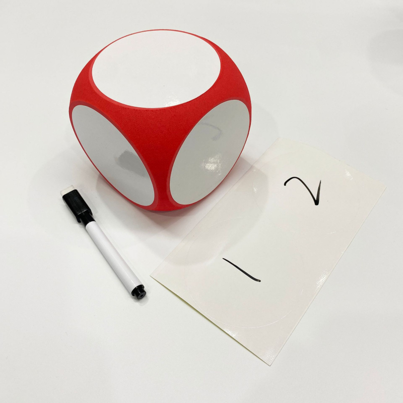 Zar EVA - colțuri rotunjite, șase fețe, jucărie educațională personalizabilă