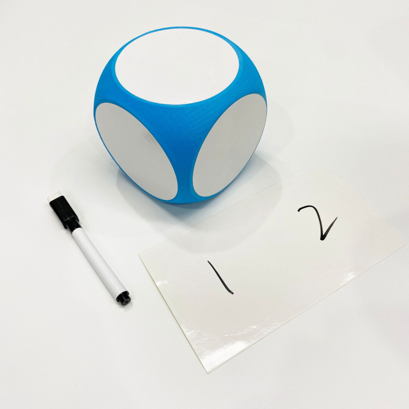 Zar EVA - colțuri rotunjite, șase fețe, jucărie educațională personalizabilă