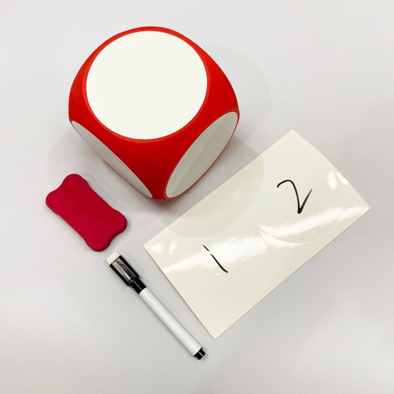 Zar EVA - colțuri rotunjite, șase fețe, jucărie educațională personalizabilă