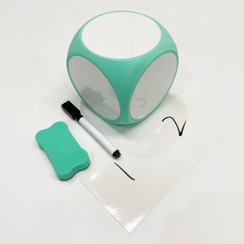 Zar EVA - colțuri rotunjite, șase fețe, jucărie educațională personalizabilă