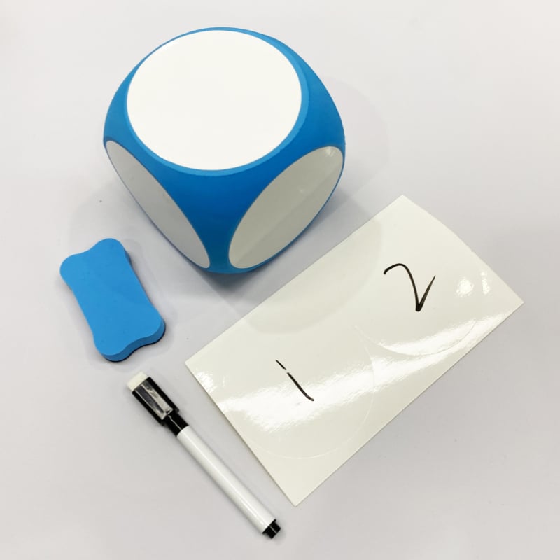 Zar EVA - colțuri rotunjite, șase fețe, jucărie educațională personalizabilă