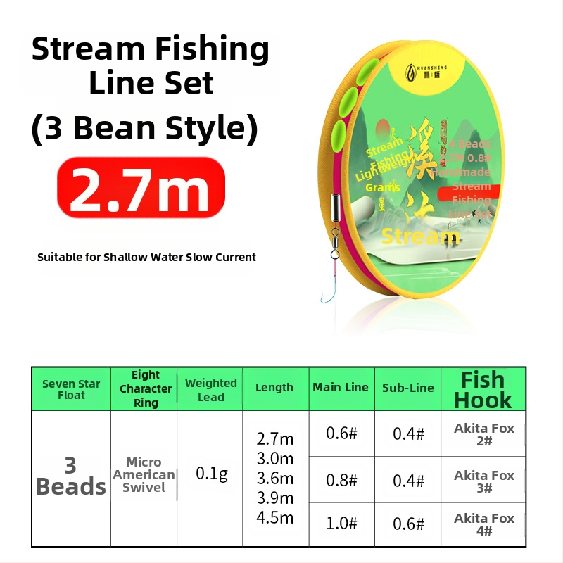 Huansheng nailoninė pagrindinė žvejybos linija – itin tvirta įtempimo jėga, 100 vnt. pakuotėje