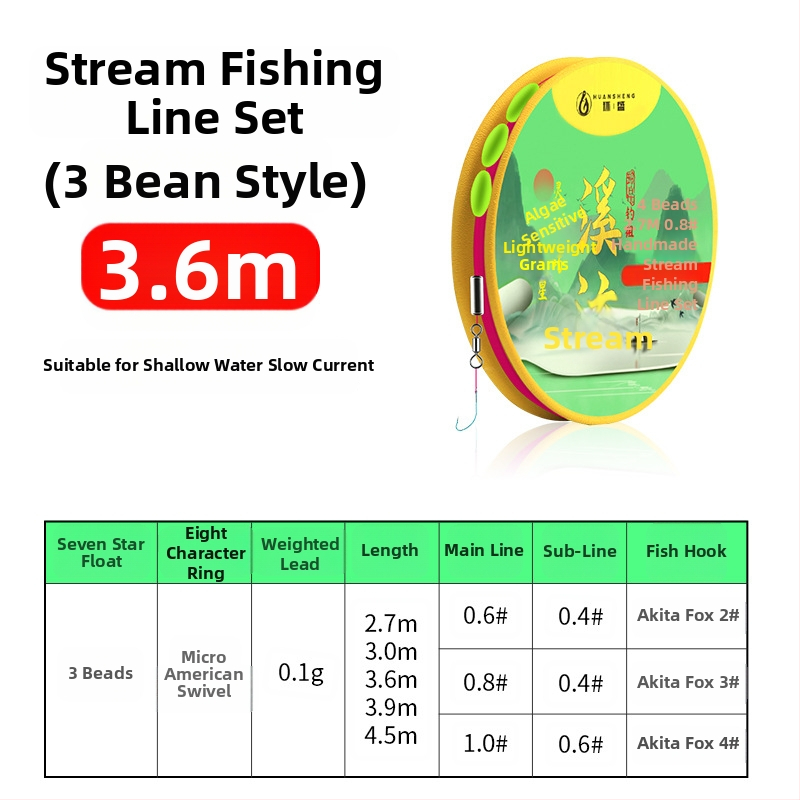 Huansheng nailoninė pagrindinė žvejybos linija – itin tvirta įtempimo jėga, 100 vnt. pakuotėje
