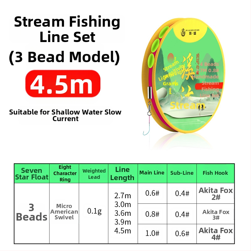 Huansheng nailoninė pagrindinė žvejybos linija – itin tvirta įtempimo jėga, 100 vnt. pakuotėje