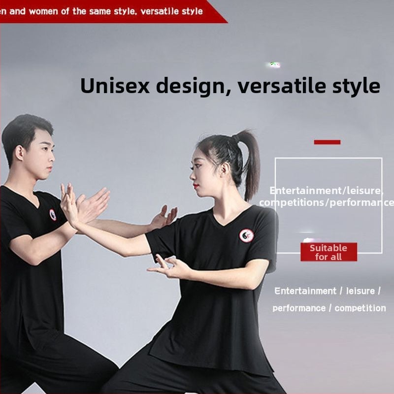 Taiji kostiumas – kordurojo audinys, linas 91–95%, Taiji treniruotėms