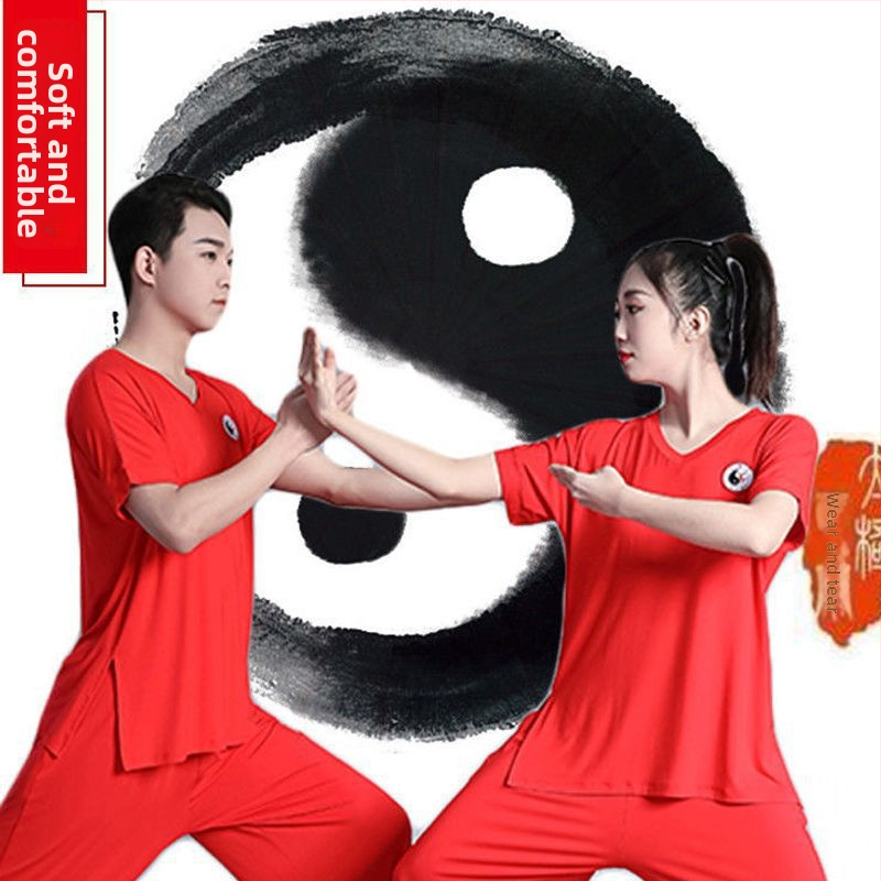 Taiji kostiumas – kordurojo audinys, linas 91–95%, Taiji treniruotėms