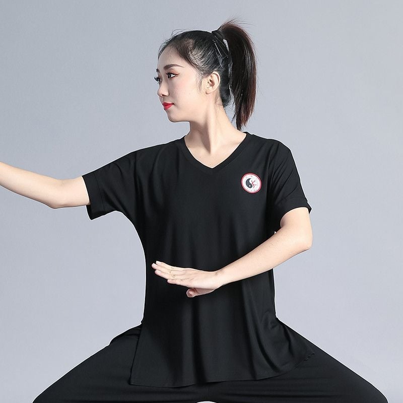 Taiji kostiumas – kordurojo audinys, linas 91–95%, Taiji treniruotėms