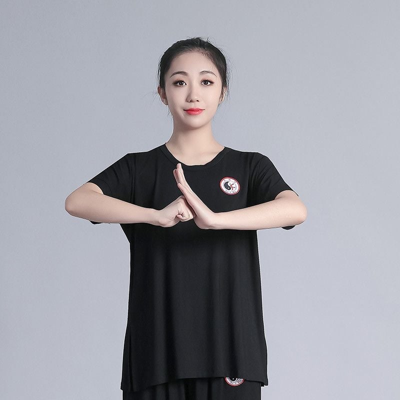 Taiji kostiumas – kordurojo audinys, linas 91–95%, Taiji treniruotėms