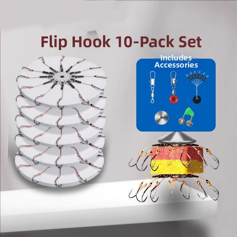 Flip kablių rinkinys Nr. 8, žvejybai rezervuare, 1 vnt