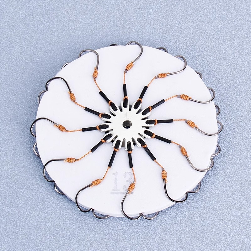 Flip kablių rinkinys Nr. 8, žvejybai rezervuare, 1 vnt