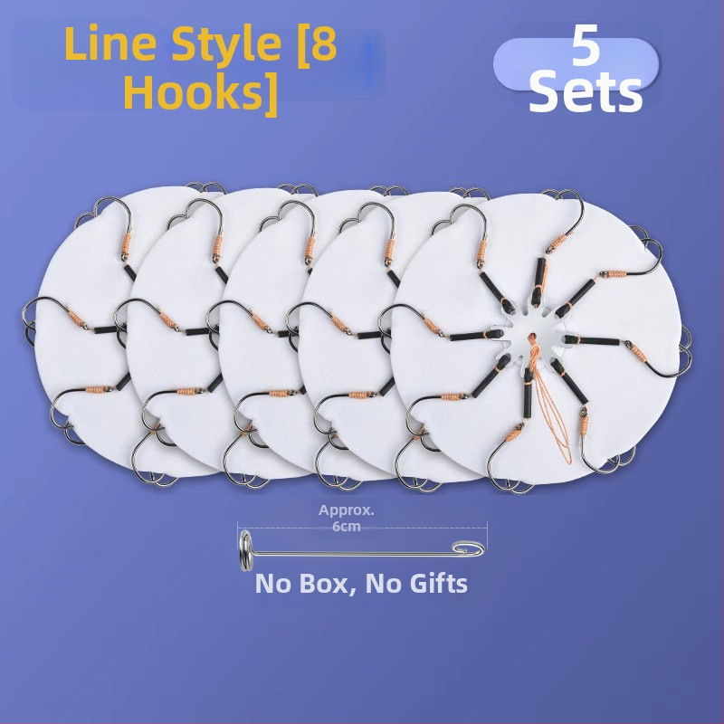 Flip kablių rinkinys Nr. 8, žvejybai rezervuare, 1 vnt