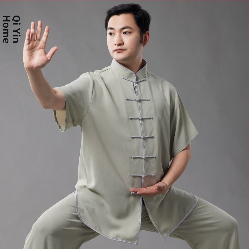 Taiji drabužiai, kordurojo audinys, 100% lino