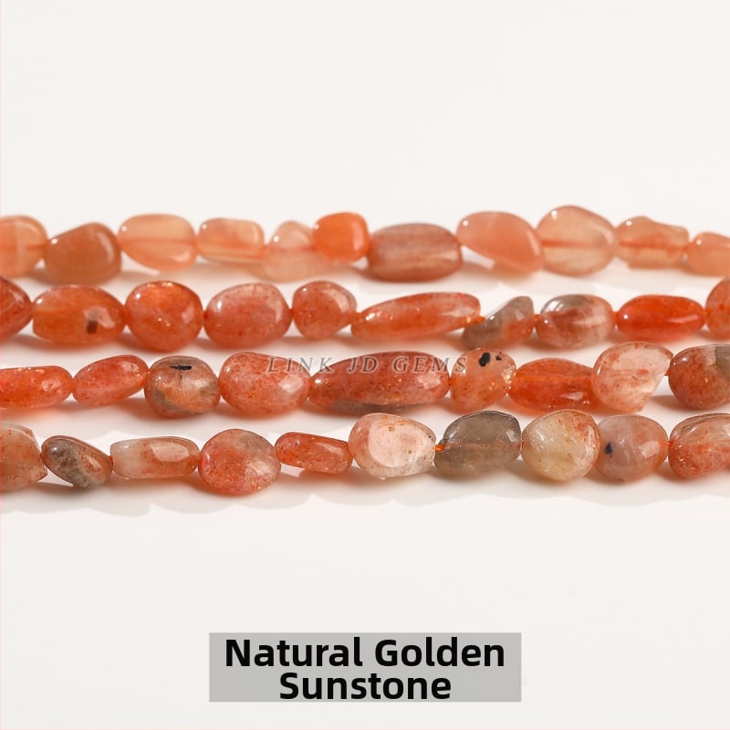 DIY κρυστάλλινες χάντρες — ακανόνιστες χάντρες από φυσικούς λίθους (ροζ χαλαζίας, αμέθιστος) για κοσμήματα