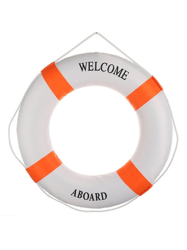 Bērnu peldriņķis ar zīda ziedu materiālu, modelis 69850, dekoratīvs peldriņķis