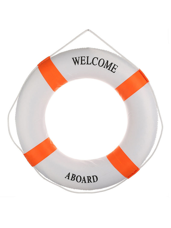 Bērnu peldriņķis ar zīda ziedu materiālu, modelis 69850, dekoratīvs peldriņķis