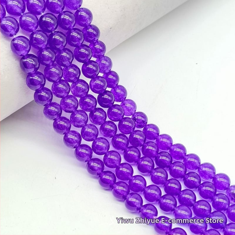 Χάντρες από φυσικό λίθο, σφαιρικές, χειροποίητες, με μοτίβο Τοτέμ, προέλευση Jinhua